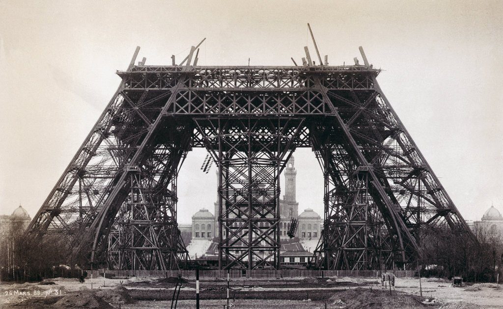 Az Eiffel-torony építése