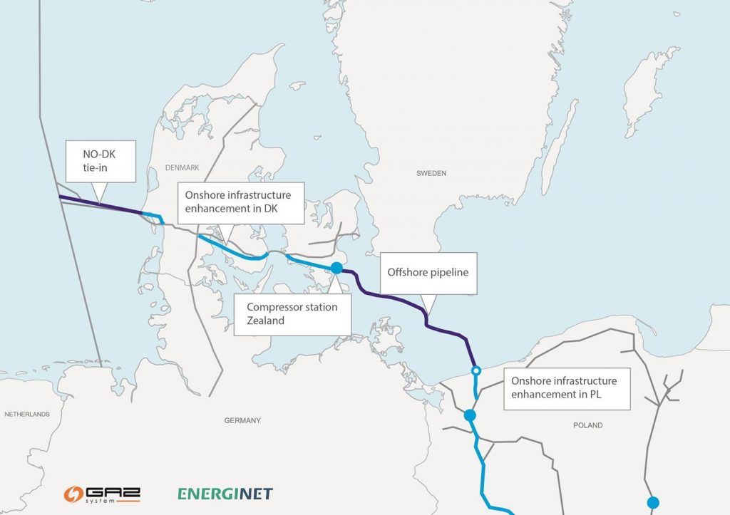 Megkezdődik a Baltic Pipe gázvezeték építése