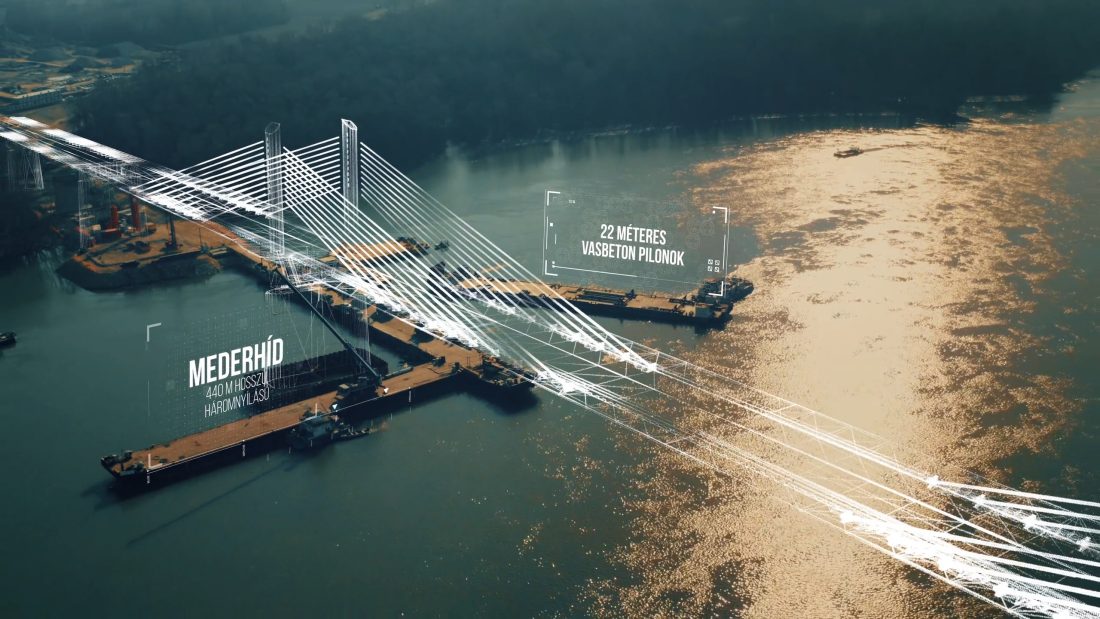 Jól halad a Kalocsa-Paks Duna-híd építése