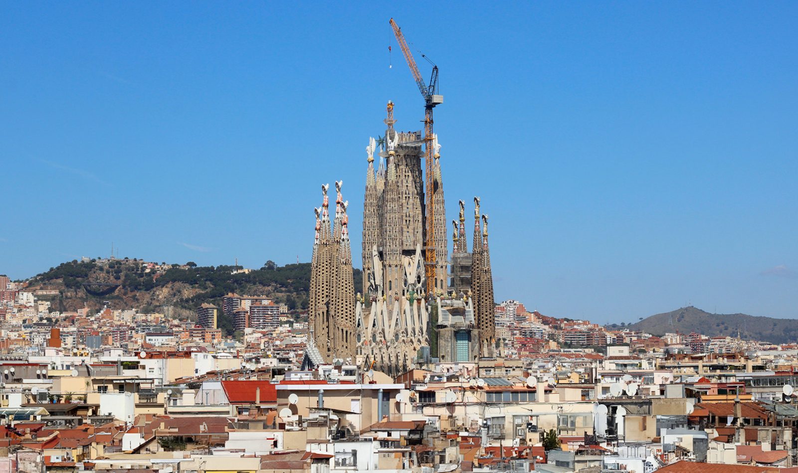 Célegyenesben a Sagrada Família építése