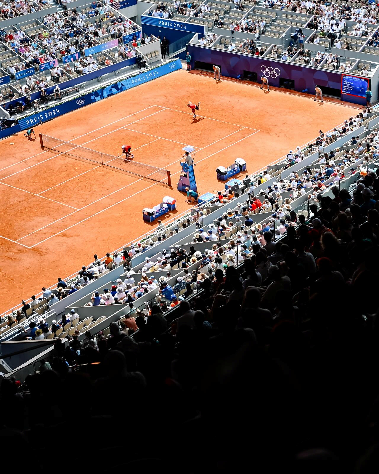 Tenisz a Stade Roland Garros salakos pályáin